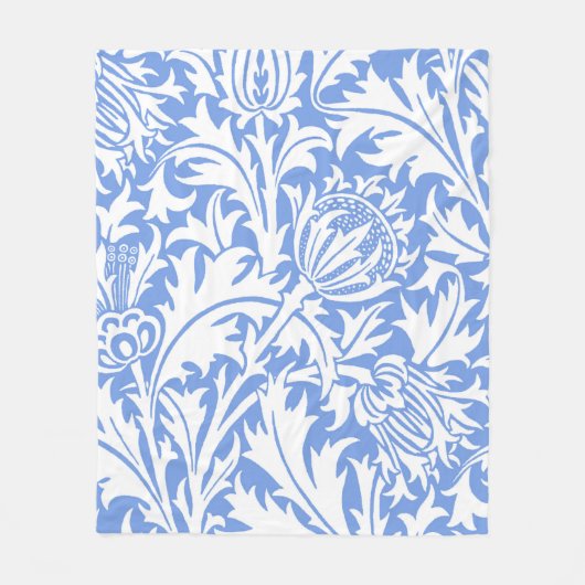 Couverture Polaire Thistle, William Morris (Devant)