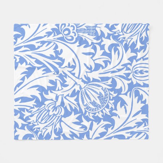 Couverture Polaire Thistle, William Morris (Devant (Horizontal))