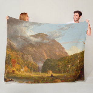 Couverture Polaire Thomas Cole Vue du col de la montagne