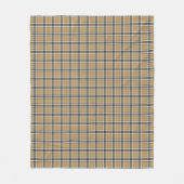 Couverture Polaire Thomson Camel Tartan Plaid Family Mode Motif (Devant)