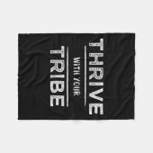 Couverture Polaire Thrive With Your Tribe Shirt Gift  (Devant (Horizontal))