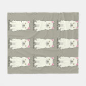 Couverture Polaire Throw Pillow (Devant (Horizontal))