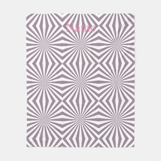 Couverture Polaire Thunder_Cove de Starburst Abstrait (Devant)