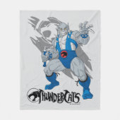 Couverture Polaire ThunderCats | Graphique de caractères de couleur (Devant)