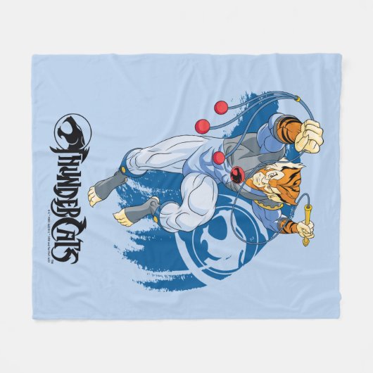 Couverture Polaire ThunderCats | Graphique de caractères tygra (Devant (Horizontal))