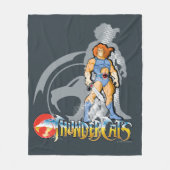 Couverture Polaire ThunderCats | Graphique de l'ombre de demi-tour Li (Devant)