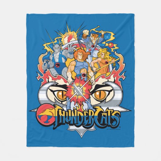 Couverture Polaire ThunderCats | Graphique du groupe Firey (Devant)