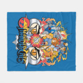 Couverture Polaire ThunderCats | Graphique du groupe Firey (Devant (Horizontal))