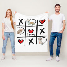Tic-Tac-Toe Amoureux des Animaux Photos & Nom