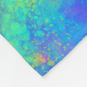 Couverture Polaire Tie Dye Blue (Coin)