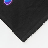 Couverture Polaire Tie-dye Dragon Peace Sign Hipe (Coin)