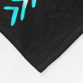 Couverture Polaire Tie Dye Joyeux 100ème Jour De L'Enseignant Étudian (Coin)