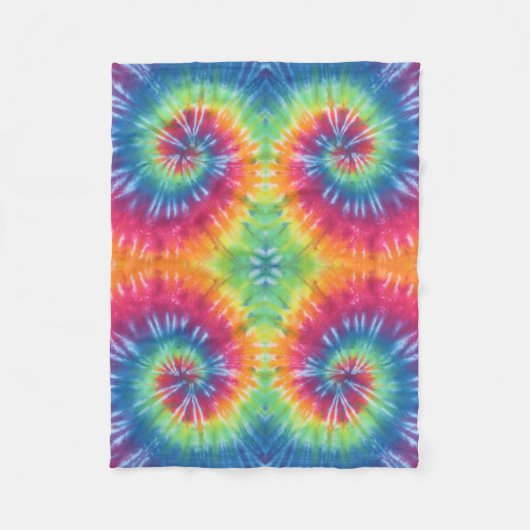 Couverture Polaire Tie Tee Dye (Devant)