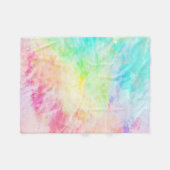 Couverture Polaire Tie teint arc-en-ciel (Devant (Horizontal))