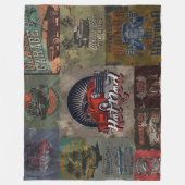Couverture Polaire Tige Chaude Multi Couleurs (Devant)