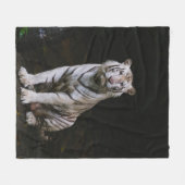 COUVERTURE POLAIRE TIGER BLANC (Devant (Horizontal))