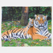 Couverture Polaire TIGER CUB avec DAD (Devant (Horizontal))