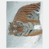COUVERTURE POLAIRE TIGER DE NEIGE (Devant)