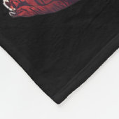 Couverture Polaire Tiger Douleur moche Noël du Père Noël (Coin)