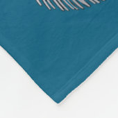 Couverture Polaire Tiger Reindeer Christmas Santa Hat Tiger Xmas  (Coin)