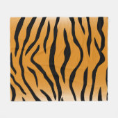 Couverture Polaire Tiger stripes pattern (Devant (Horizontal))