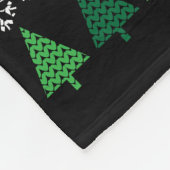 Couverture Polaire Tiger Vilain Sweat de Noël Série de la faune (Coin)