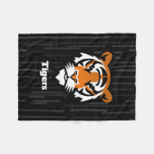 Couverture Polaire Tigers personnalisés (Devant (Horizontal))