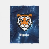 Couverture Polaire Tigers personnalisés (Devant)