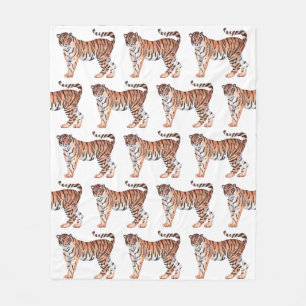 Couverture Polaire Tigre