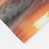 Couverture Polaire Tigre au Sunset (Coin)