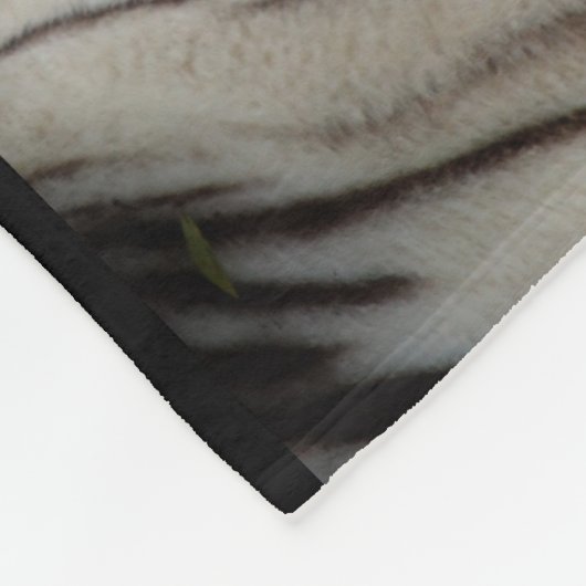 Couverture Polaire Tigre blanc (Coin)