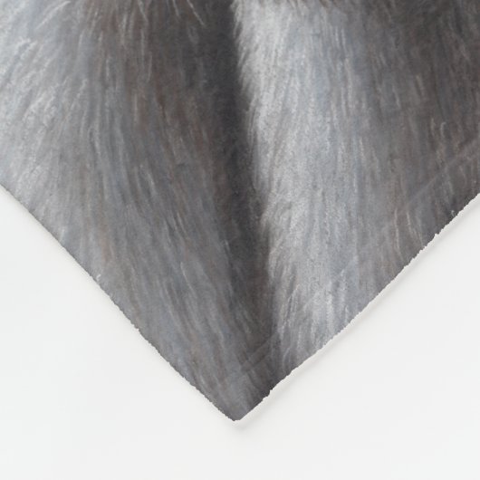 Couverture Polaire Tigre blanc (Coin)