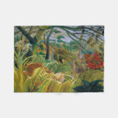 Couverture Polaire Tigre dans une tempête tropicale, Rousseau (Devant (Horizontal))