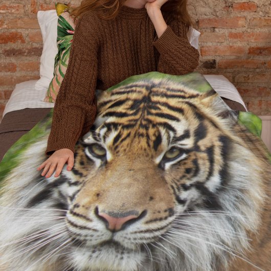 Couverture Polaire Tigre de Sumatran