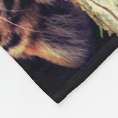 Couverture Polaire Tigre d'escalier (Coin)