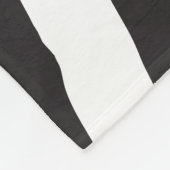 Couverture Polaire Tigre noir et blanc (Coin)