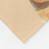 Couverture Polaire Tigre orange (Coin)