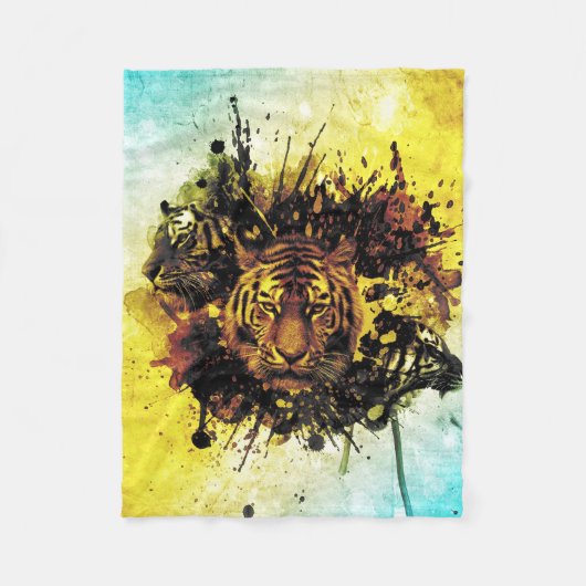 Couverture Polaire Tigres 3A (Devant)