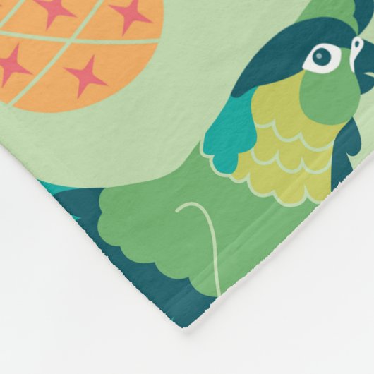 Couverture Polaire Tiki Parrot Blanket (Coin)