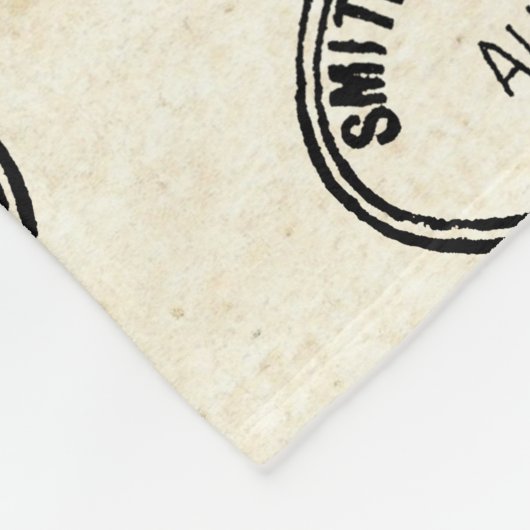 Couverture Polaire Timbre de bibliothèque Établissement Smithsonian 1 (Coin)