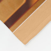 Couverture Polaire Time to Relax "Chocolate Bar"Brown Fleece Blanket  (Coin)