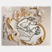 Couverture Polaire "Timeless Love Treasure" (Devant (Horizontal))