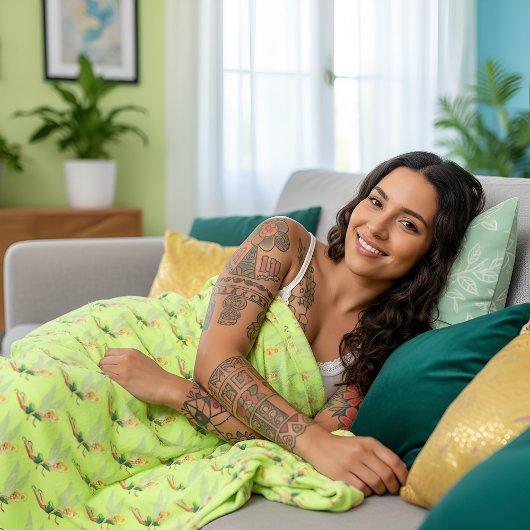 Couverture Polaire Tinker Bell Fleece Blanket