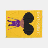 Couverture Polaire Tiny Tamara TTFleece Blanket, Petite 30" x 40" (Devant (Horizontal))