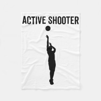 Couverture Polaire Tir actif Sketll Funny Sport Humour d'amoureux