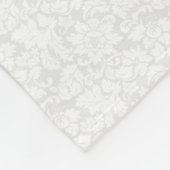 Couverture Polaire Tirage de ligne rouge foncé (Coin)