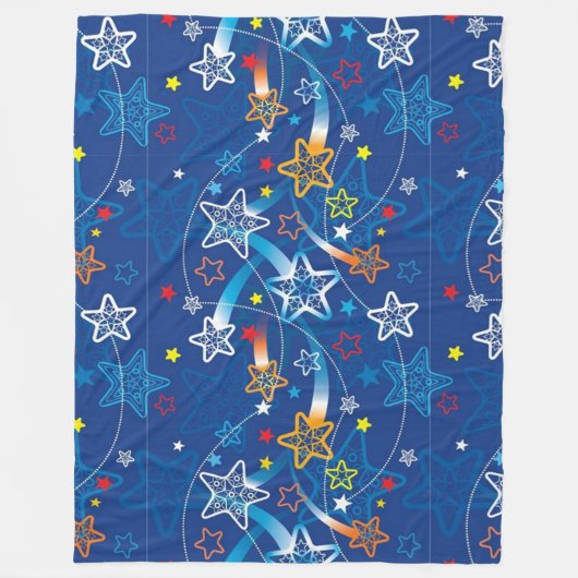 Couverture Polaire Tirer des étoiles (Devant)