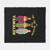 Couverture Polaire Tis Season For Tamales Funny Mexican Christmas (Devant (Horizontal))