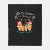 Couverture Polaire Tis Season For Tamales Mexican Christmas Modern (Devant)