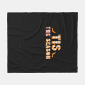 Couverture Polaire Tis The Season Funny Halloween Design (Devant (Horizontal))